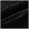 Faux Sherpa Fleece Fabric, Soft Plush Sheep Fleece, 50 x 148 cm, Black view 2