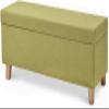 TAORMEY Foldable Storage Bench Ottoman for Bedroom and Entryway view 1