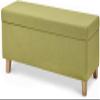 TAORMEY Foldable Storage Bench Ottoman for Bedroom and Entryway view 2