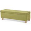 TAORMEY Foldable Storage Bench Ottoman for Bedroom and Entryway view 3
