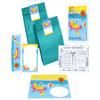 12 Pool Party Invitations for an 8th Birthday, with Envelopes and Party Favors view 1