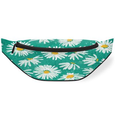 Daisy-Pattern Belt Bag, Size M