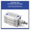 DNC Cylinder DNC40, Stroke 25–1000 mm, PPV-A view 3