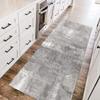 ZUZEKU Abstract Gray Runner Rug, Washable Non-Slip, 70 x 150 cm view 3