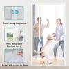 Magnetic Fly Screen Door, 165 x 215 cm, Double-Door Design, White view 2