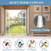 Magnetic Fly Screen Door, 165 x 215 cm, Double-Door Design, White view 4