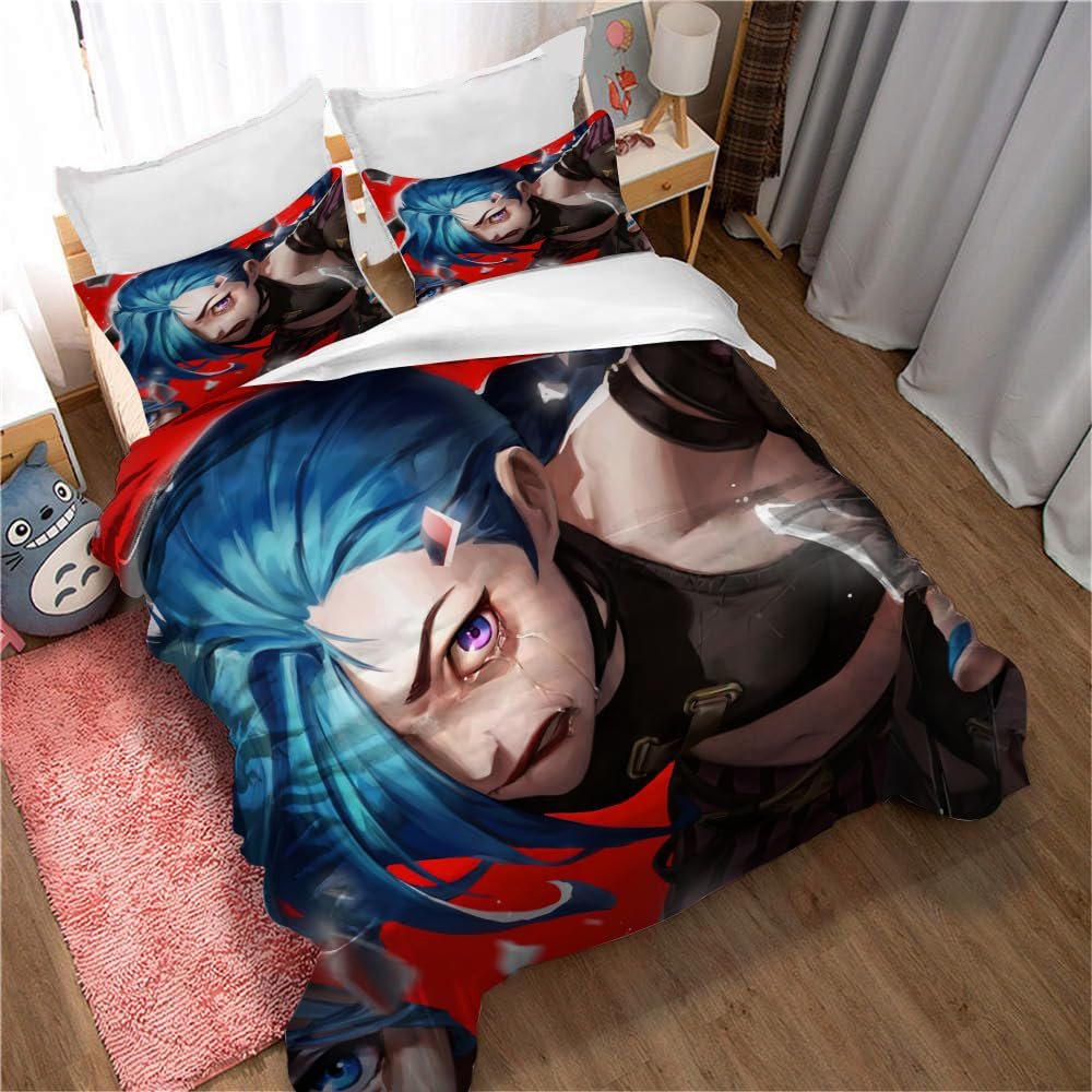 Jinx Reversible Duvet Cover Set for Kids, 200 x 200 cm, Jinx 03