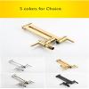 Wall-Mounted Foldable Pot Filler Kitchen Faucet, Single-Cold, Single-Hole, Rotating Spout, Brushed Gold Brass, Chrome view 2