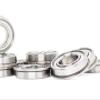 Bimetal-Sealed Shielded Micro Deep-Groove Bearings, 10-Pack, F699ZZ, 9 x 20 x 6 mm, ABEC-1, Flanged view 2