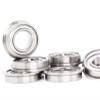 Bimetal-Sealed Shielded Micro Deep-Groove Bearings, 10-Pack, F699ZZ, 9 x 20 x 6 mm, ABEC-1, Flanged view 3