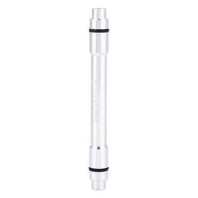 CDQL 12 mm to 9 mm Bicycle Thru-Axle Quick-Release Adapter, Aluminum Alloy, Silver