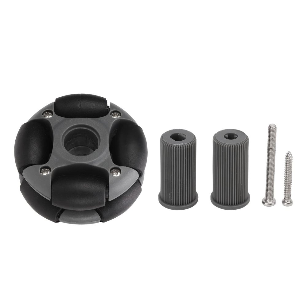 48 mm Omnidirectional Wheel, 2 kg Capacity, Dual-Row Rollers for Robot Competitions