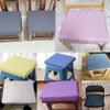 1/2/4-Pack 40 x 40 cm Square Chair Seat Cushions, 5/8 cm Thick view 2