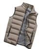 Men's Lace-Up Jacket, Fall/Winter, Khaki, XXL view 1
