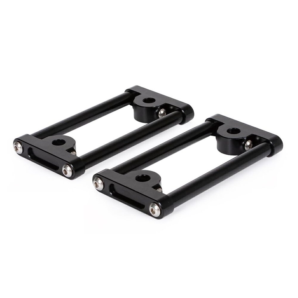BEALIFE 2-Piece 1/10 Aluminum Alloy Beam Upgrade Parts for TRX4 Crawler RC Cars