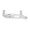 Alomejor Aluminum Alloy Four-Link Axle Servo Mount for 1/10 RC Crawler Car, Silver view 2