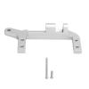 Alomejor Aluminum Alloy Four-Link Axle Servo Mount for 1/10 RC Crawler Car, Silver view 4