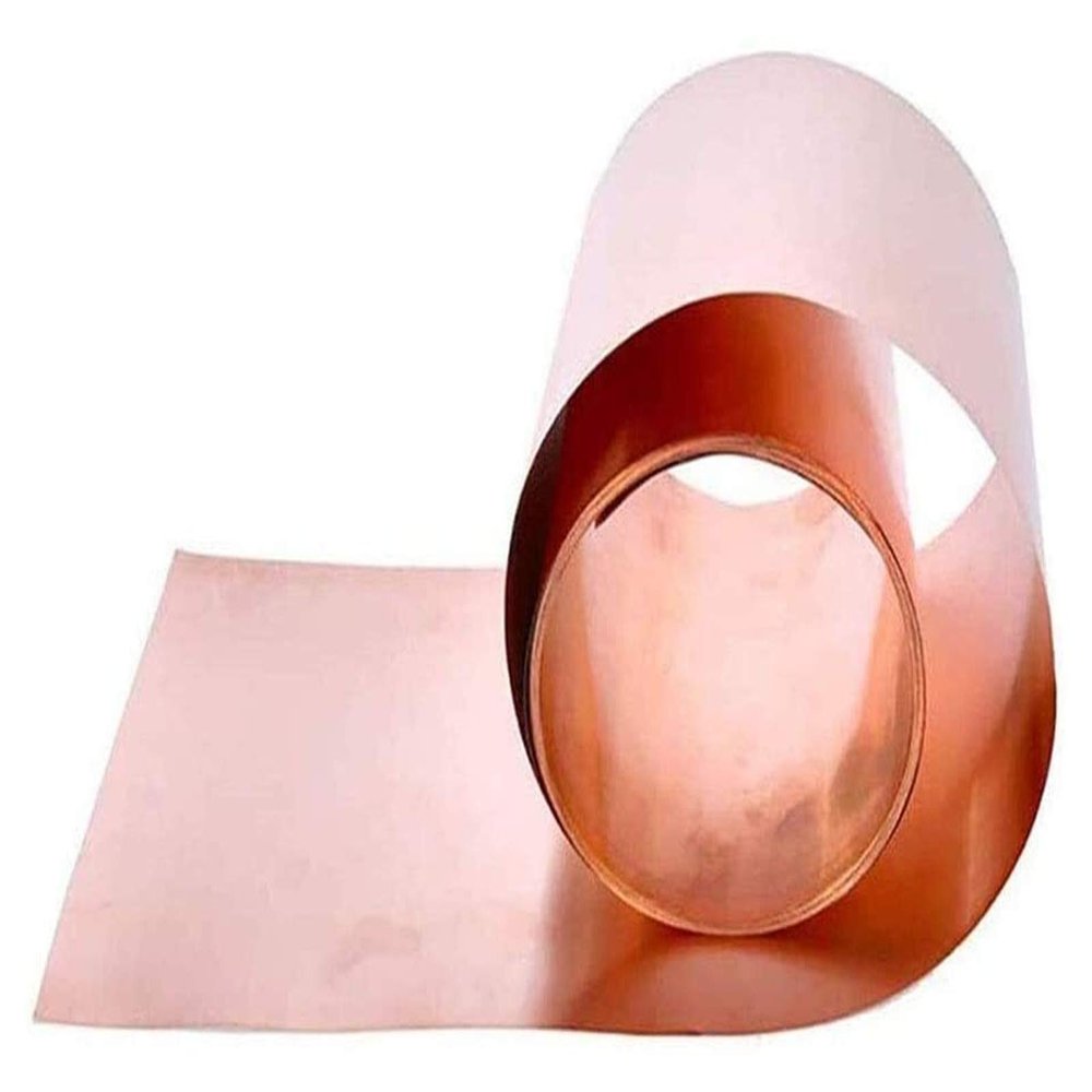 T2 Copper Sheet, 1000 × 100 mm, 0.3/0.4 mm