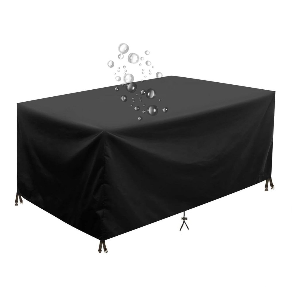 Waterproof Outdoor Patio Furniture Cover 310 x 110 x 90 cm, Black