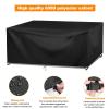 Waterproof Outdoor Patio Furniture Cover 310 x 110 x 90 cm, Black view 4