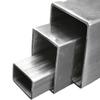 304 Stainless Steel Square Tube, 2 Pieces, 15 mm Length, 15 mm Width, 1 mm Wall Thickness, 500 mm Total Length view 3