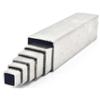 304 Stainless Steel Square Tube, 2 Pieces, 15 mm Length, 15 mm Width, 1 mm Wall Thickness, 500 mm Total Length view 4