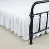 xuan dian Ruffled Bed Skirt for Double Beds with Split Corners view 1