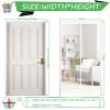 XHBJSH Magnetic Fly Screen Door 160 x 205 cm, Self-Adhesive, White-A view 2