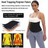 Weyot Women's Waist Trainer Sweat Sauna Belt, Adjustable, M, Blue view 4