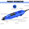 Mini Rotary Tool with 252 Accessories, 10,000–32,000 RPM view 2