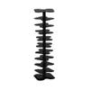 Rotating Bookshelf for Adults, 360° Swivel, Black view 1