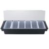WINPANG 200 mL Black Fruit Box with 6 Compartments view 2