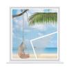 Self-Adhesive Window Fly Screen 85 x 130 cm, White view 1