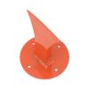 Kuuleyn Manual Firewood Splitter, Forged Steel, Orange view 4