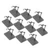 Jiawu Figure Display Stand for 6-Inch Action Figures, Transparent Black view 3
