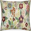 Erwin Müller Flowers Jacquard Cushion Cover, Natural-Multicolor, 30x50 cm view 1