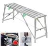 Portable Folding Scaffolding Work Platform, Height-Adjustable, 160 cm view 1