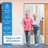 Magnetic Fly Screen Door Curtain, 135 x 230 cm, White view 2