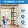 Magnetic Fly Screen Door Curtain, 135 x 230 cm, White view 4