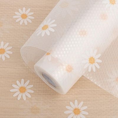 Arthome Drawer Liner 30 cm x 3 m, Non-Slip EVA, Daisy Polka Dot