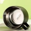 Jarsense Ramen Bowl with Lid, 1,200 mL, 304 Stainless Steel, Spoon & Chopsticks, Green view 4