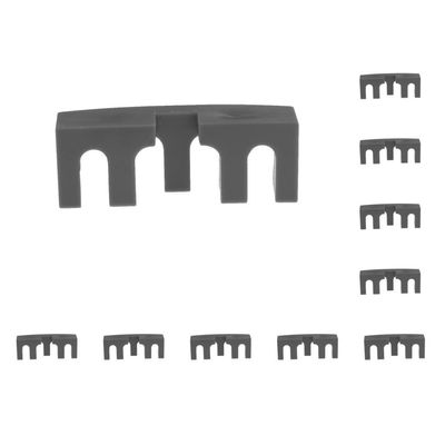 10-Piece Badminton Racket Load Spreader Stringing Tool, Black