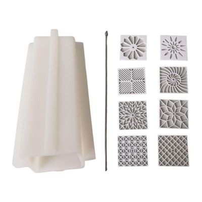 Soap-Making Mold Set, Reusable Silicone Tube Column Mold