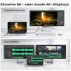 Silkland Short USB-C Data Cable, 0.8 m, USB4 40 Gbps, 240 W PD 3.1 Fast Charging view 3
