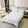 Loussiesd French Bulldog Cotton Duvet Cover Set, 220 x 240 cm view 2