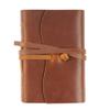 MOLERRI Handmade Leather Notebook, 100 x 155 mm, Leather-Bound Travel Journal view 1