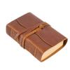 MOLERRI Handmade Leather Notebook, 100 x 155 mm, Leather-Bound Travel Journal view 2