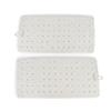 Non-Slip Bath Mats, 2-Pack | 76 x 36 cm | 100% Natural Rubber view 1