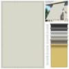 Rectangular Shade Sail 1.2 x 6.5 m, Waterproof, 98% UV Protection, Ivory view 1