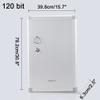 LXYDPZ 96/120-Key Wall-Mount Key Cabinet with Key Lock for Home, Office, and Hotel view 2